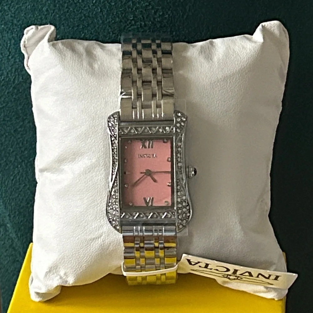 Invicta Wildflower‎ Silver Women’s Watch PINK 26MM steel